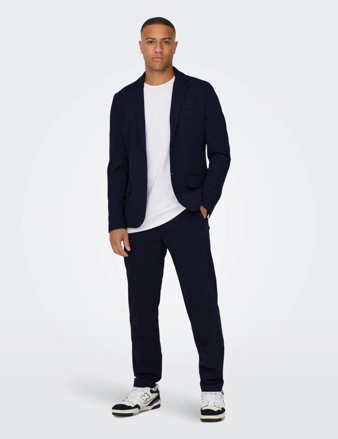 Blazer Only & Sons Mark Azul - ECRU