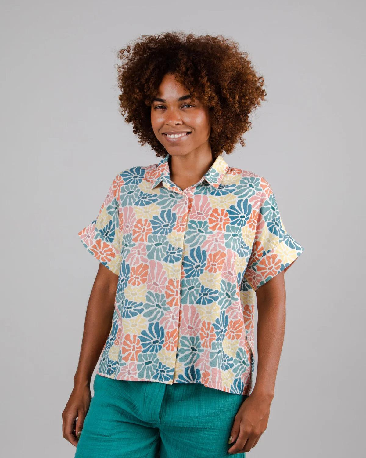 Blusa Brava Fabrics Manga Murciélago Spring - ECRU