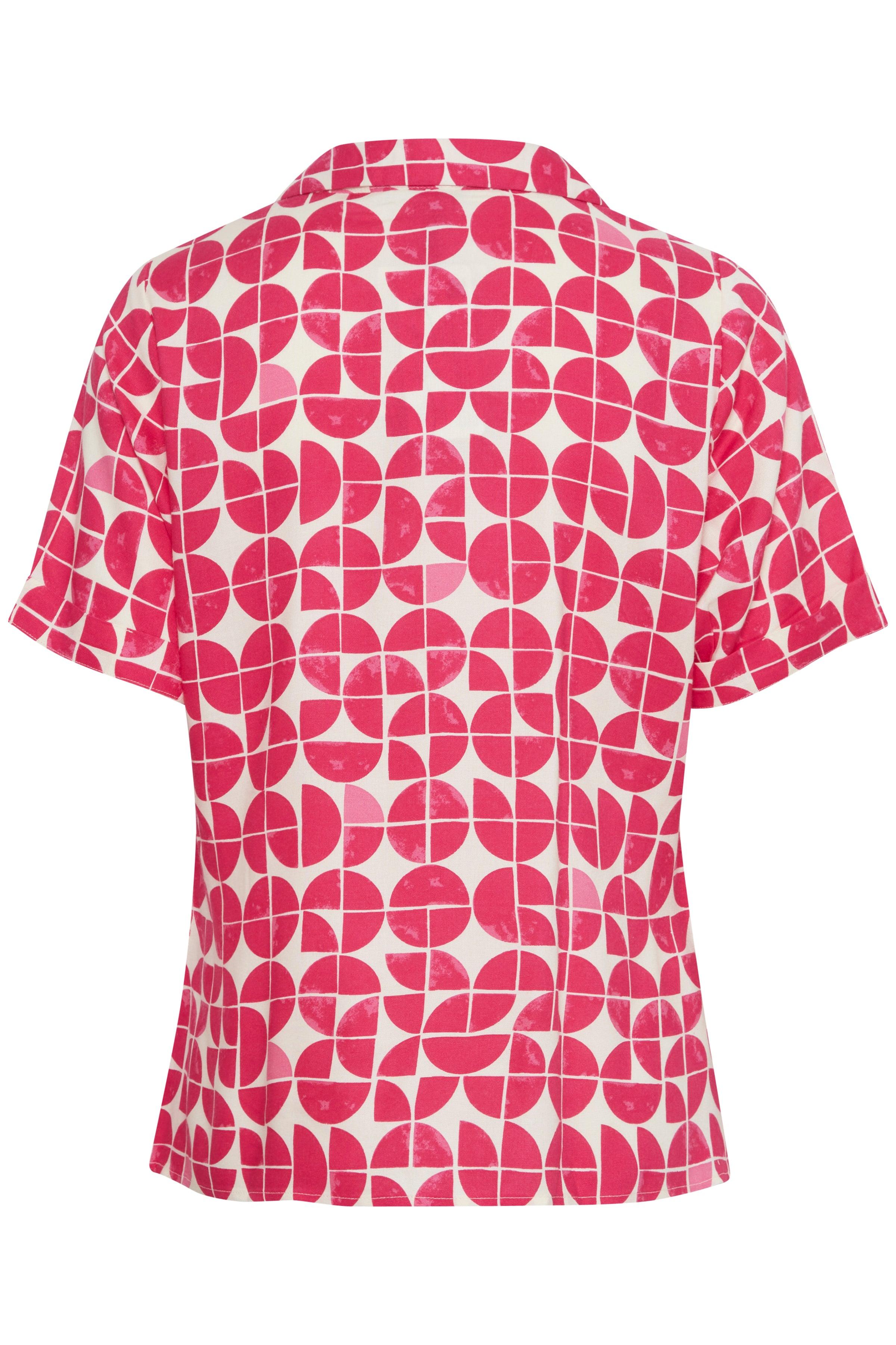 Blusa ICHI Nasreen Love Potion - ECRU