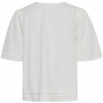 Blusa ICHI Talmar Cloud Dancer - ECRU