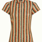 Blusa King Louie Piso Stripe - ECRU