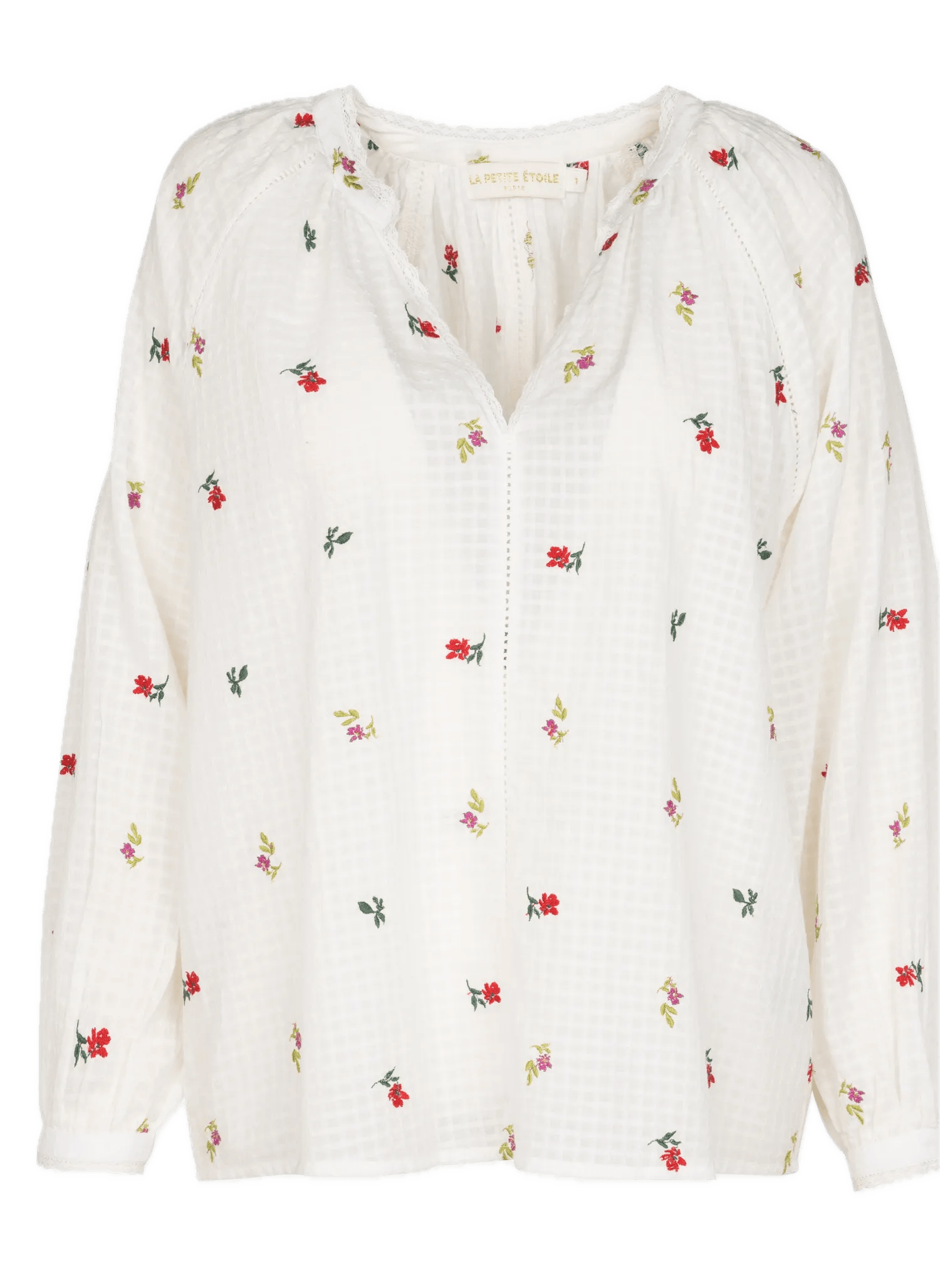 Blusa La Petite Étoile Benita Blanc - ECRU