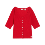 Blusa Levi's® Dry Goods Waffle Button-Up - ECRU