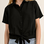 Blusa Molly Bracken Negra - ECRU