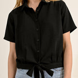 Blusa Molly Bracken Negra - ECRU