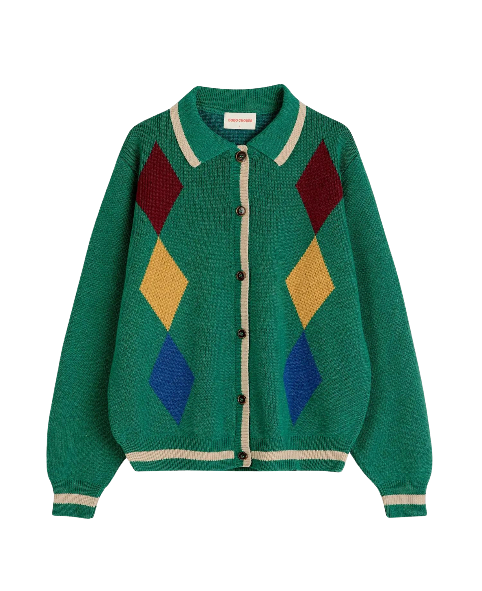 Bobo Choses Diamonds Cardigan