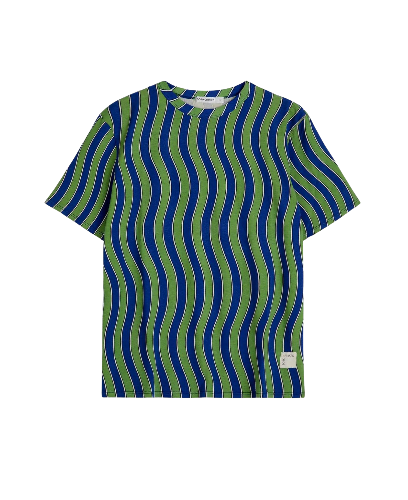 Bobo Choses Multicolor Waves Print T-shirt