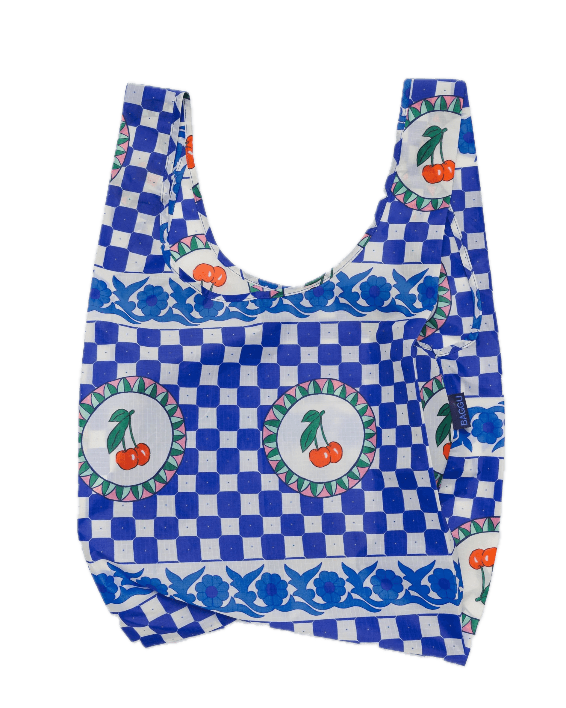 Bolsa Baggu Estándar Reciclada Cherry Tile - ECRU