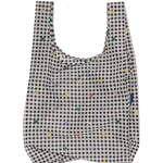 Bolsa Baggu Estándar Reciclada Gingham Hearts - ECRU