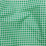 Bolsa Baggu Estándar Reciclada Green Gingham - ECRU