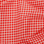 Bolsa Baggu Estándar Reciclada Red Gingham - ECRU