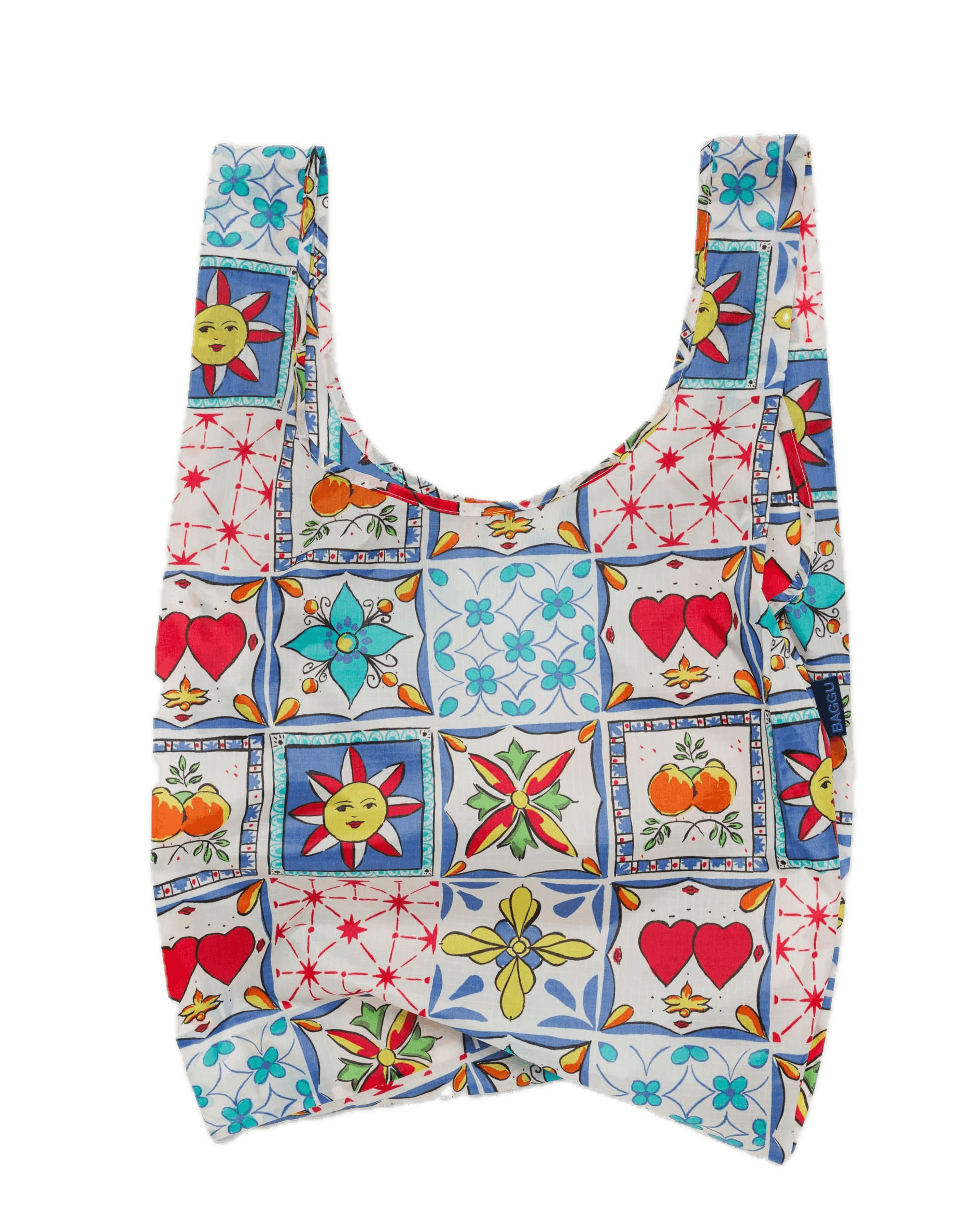 Bolsa Baggu Estándar Reciclada Sunshine Tile - ECRU