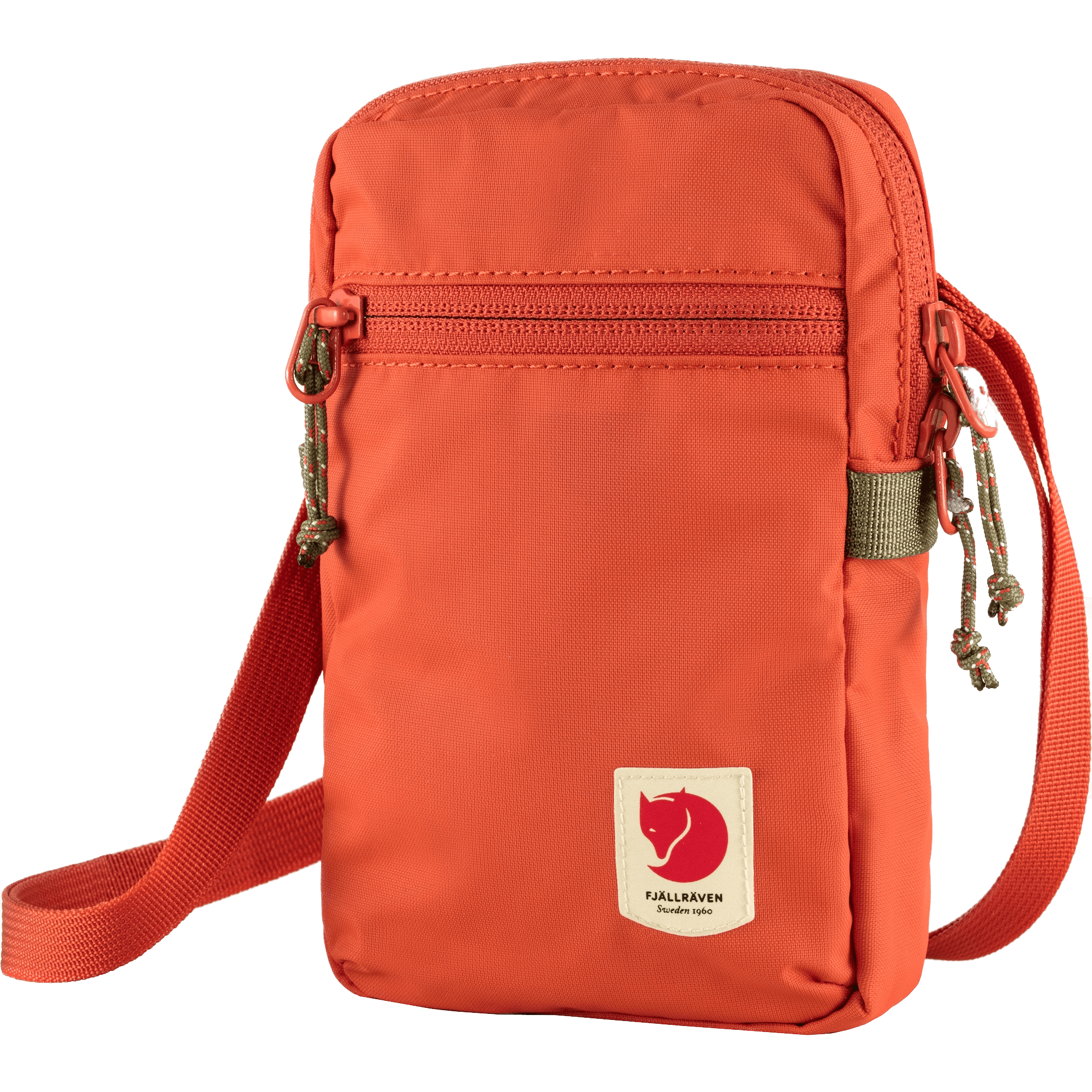 Bolsa Fjallraven High Coast Pocket Rowan Red - ECRU