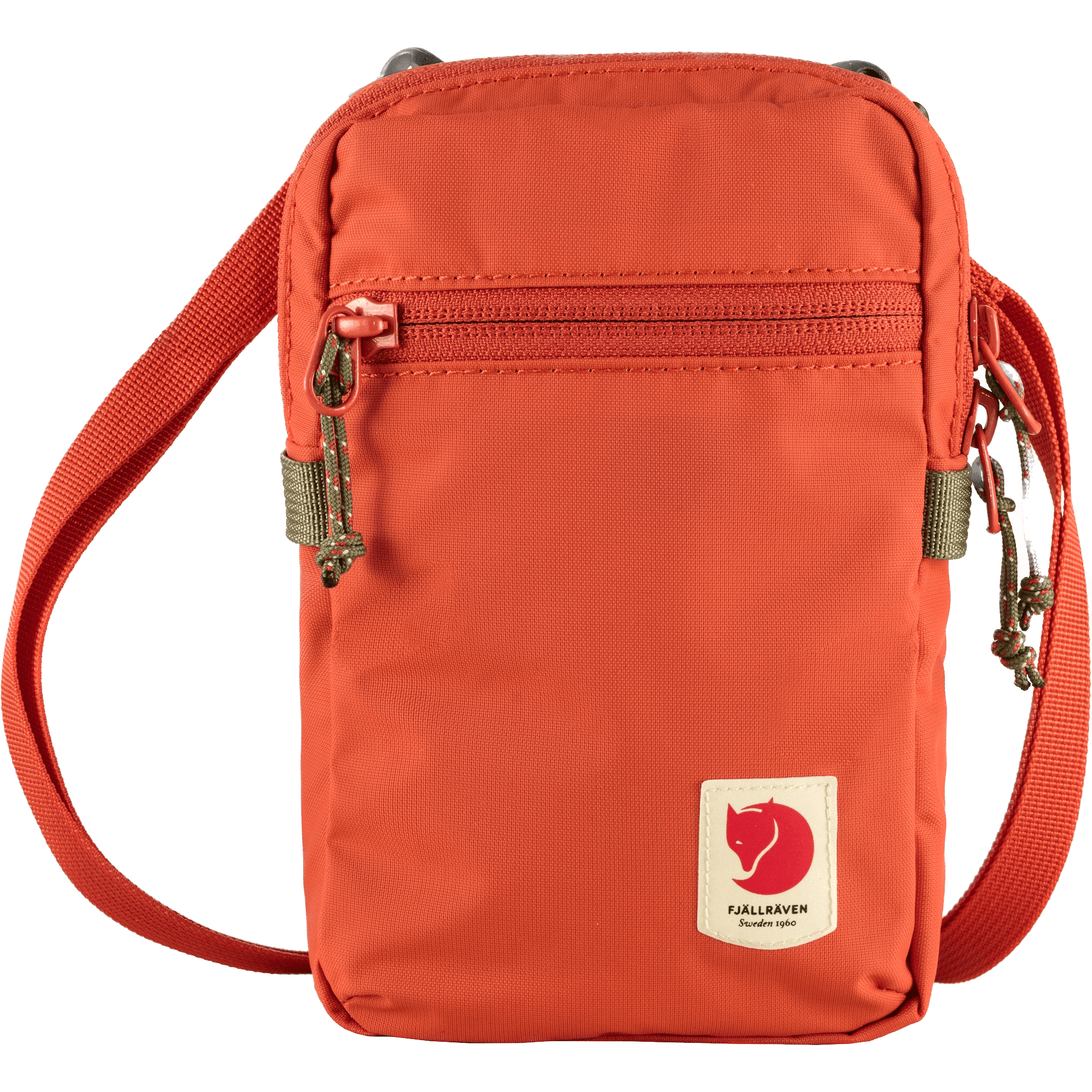 Bolsa Fjallraven High Coast Pocket Rowan Red - ECRU