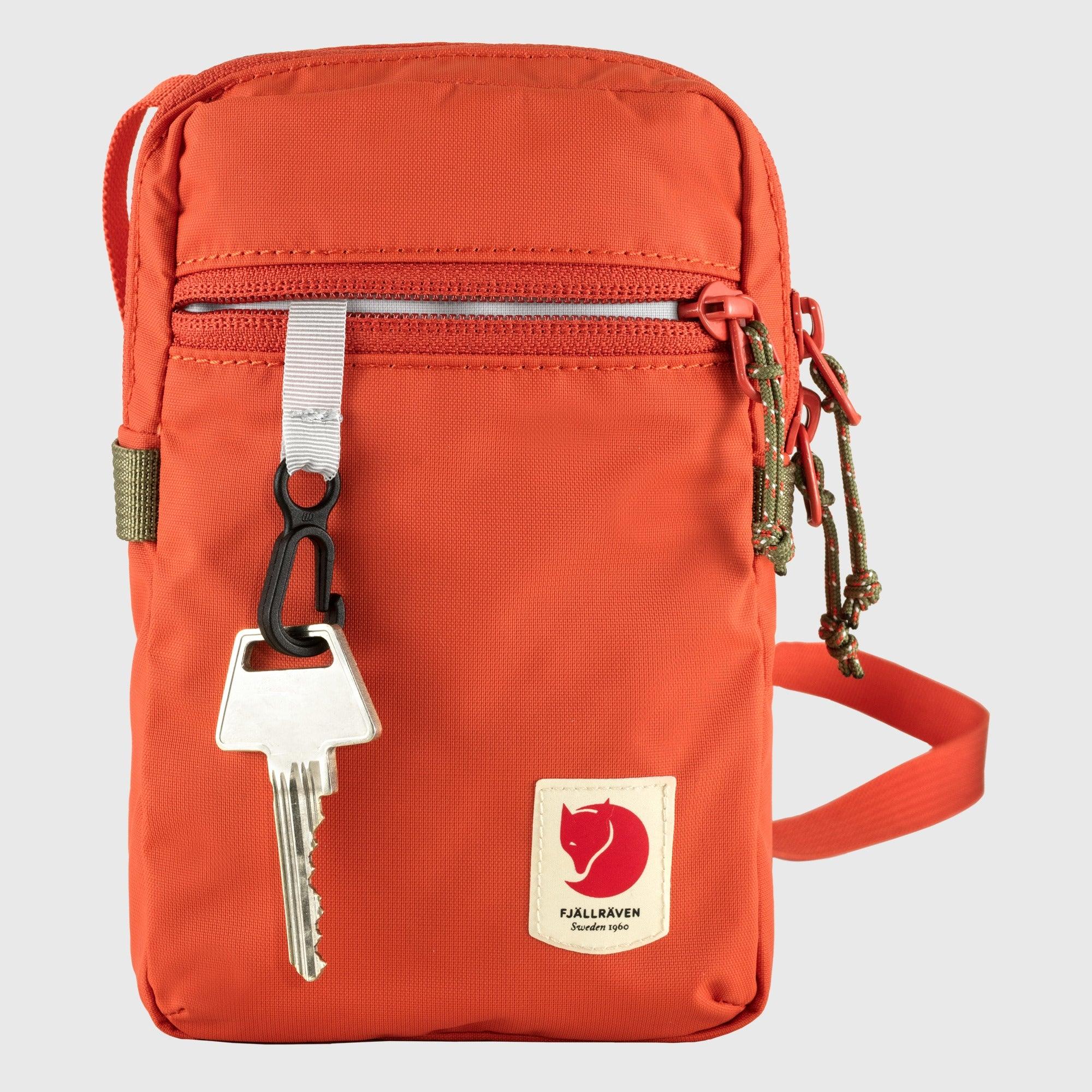 Bolsa Fjallraven High Coast Pocket Rowan Red - ECRU