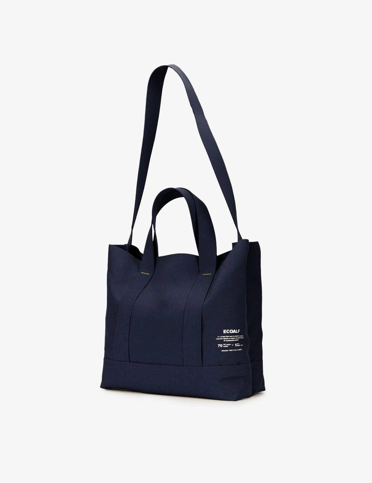 Bolso ECOALF Bonded Shopper M Azul - ECRU