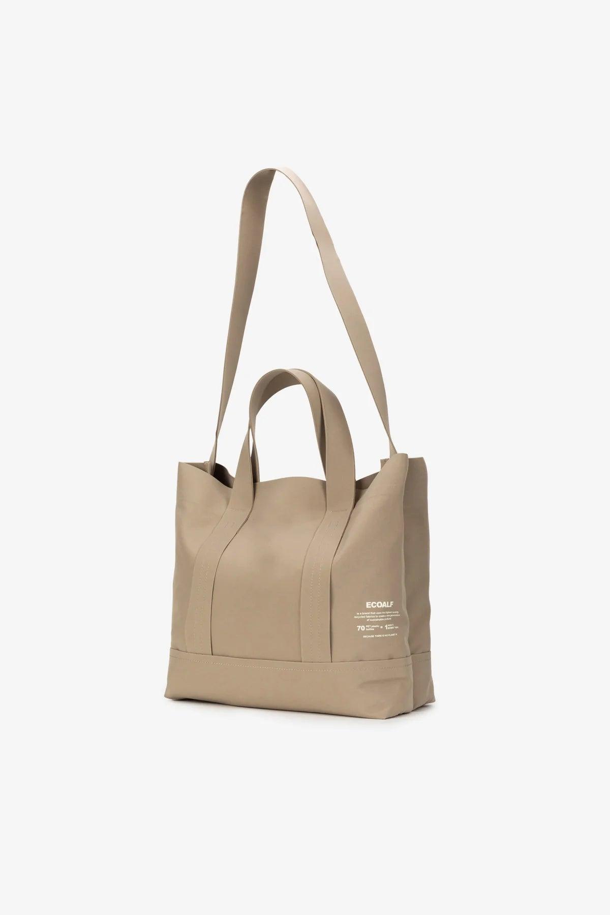 Bolso ECOALF Bonded Shopper M Beige - ECRU