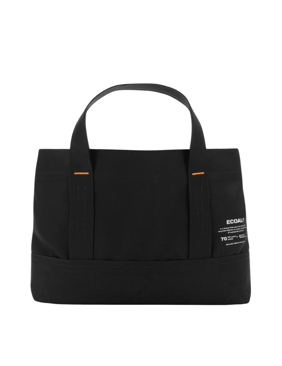 Bolso ECOALF Bonded Tote Negro - ECRU