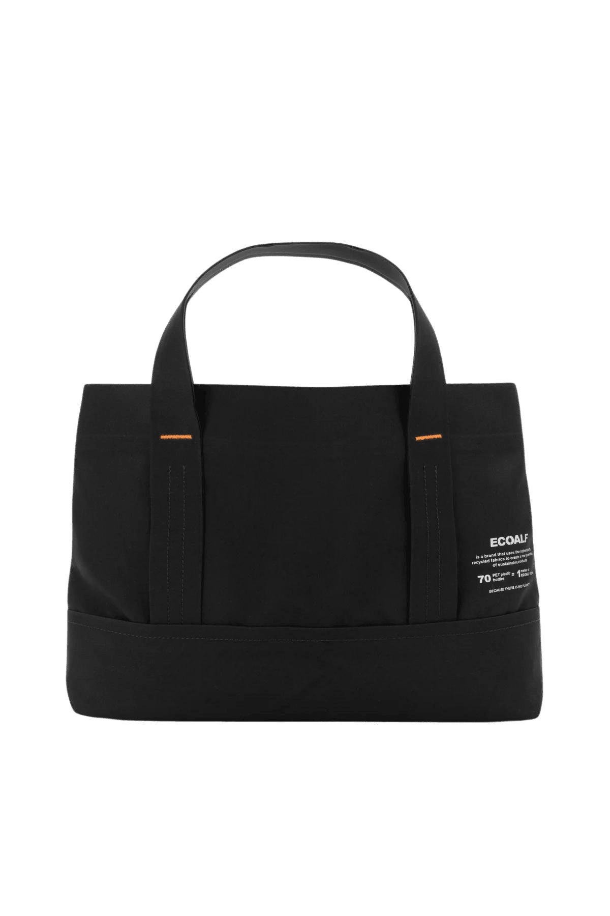 Bolso ECOALF Bonded Tote Negro - ECRU