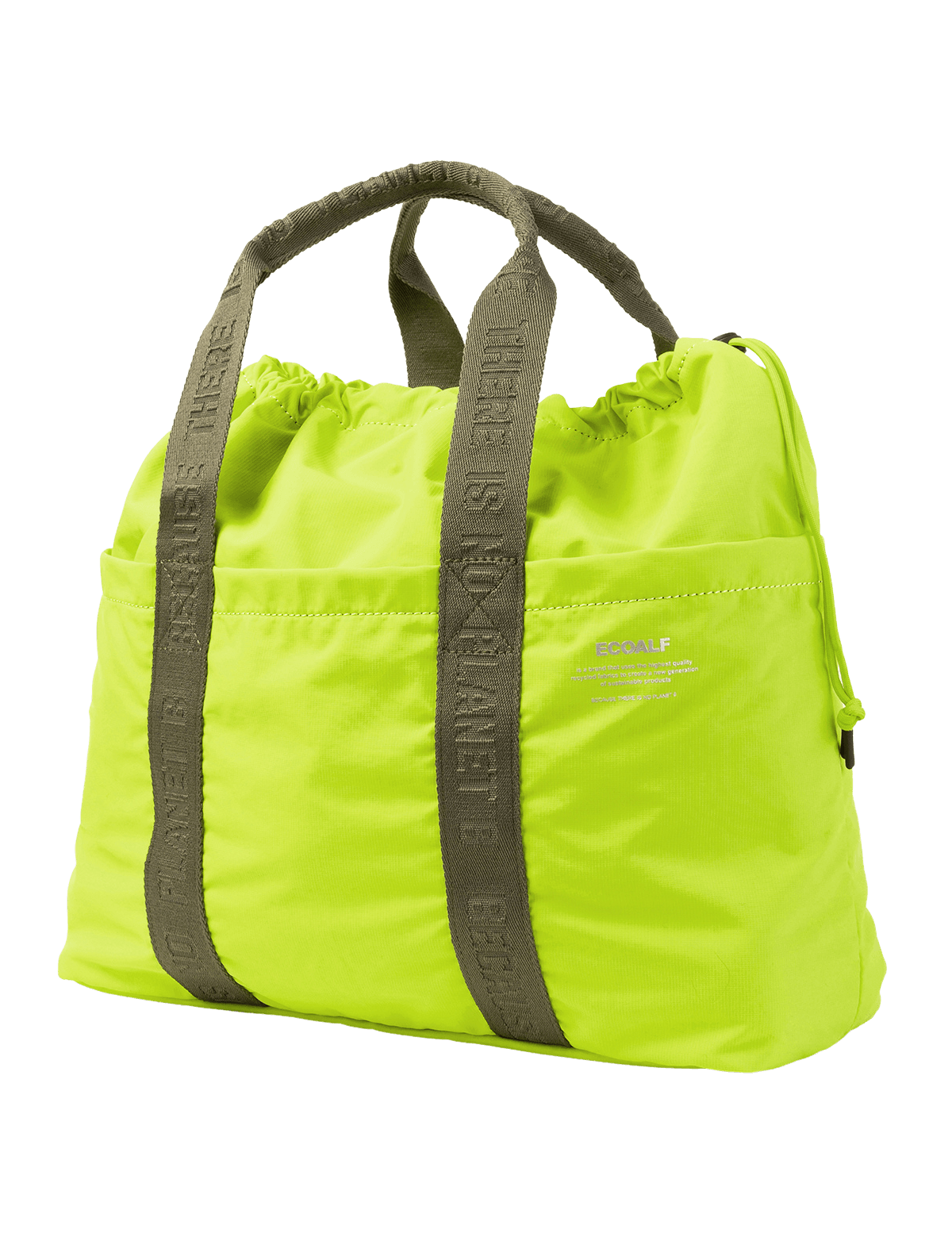 Bolso ECOALF Tote Akira Lime - ECRU