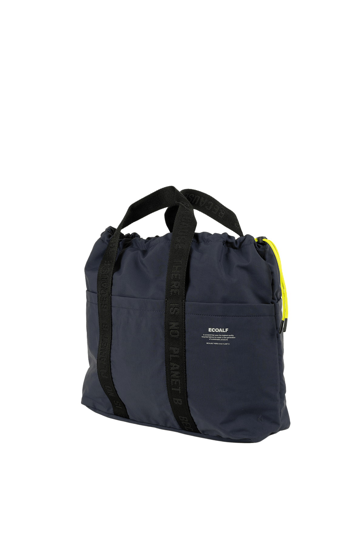 Bolso ECOALF Tote Medium Akira Deep Navy - ECRU