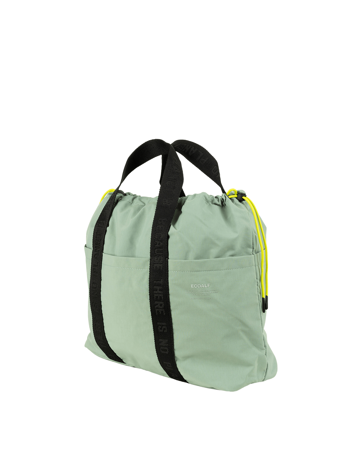 Bolso ECOALF Tote Medium Akira Dusty Mint - ECRU