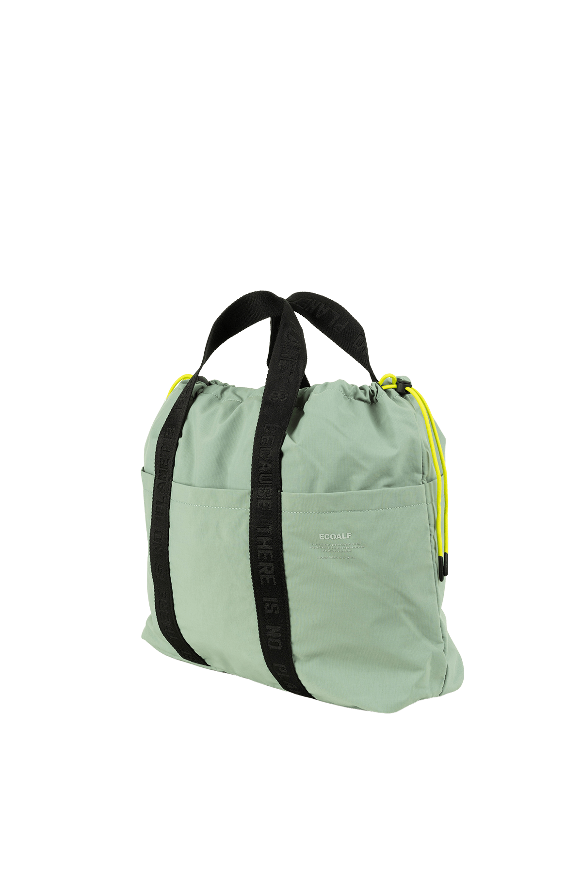 Bolso ECOALF Tote Medium Akira Dusty Mint - ECRU