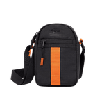 Bolso Lefrik Jan Side Bag Vandra Black Ripstop - ECRU