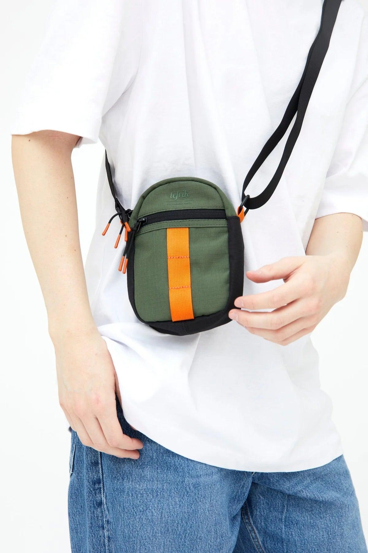 Bolso Lefrik Jan Side Bag Vandra Pine Ripstop - ECRU