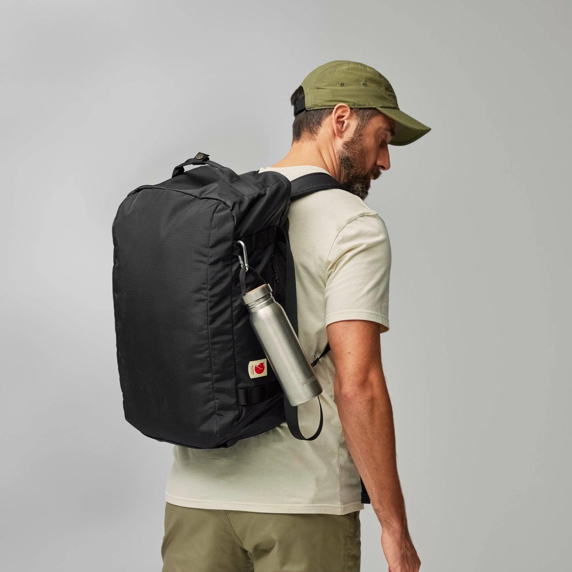 Bolso Mochila Fjallraven Duffel High Coast 36 Black - ECRU