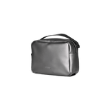 Bolso Rains Box Bag Metallic Grey - ECRU