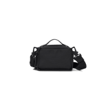 Bolso Rains Box Bag Micro Black - ECRU