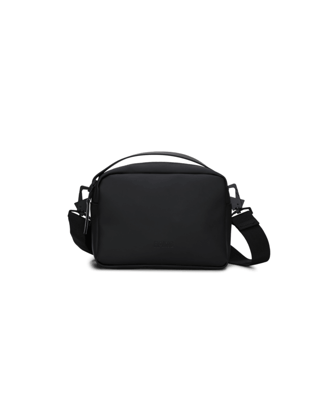 Bolso Rains Box Bag Negro - ECRU