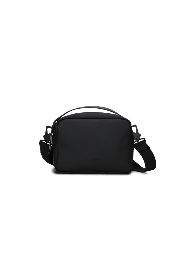 Bolso Rains Box Bag Negro - ECRU