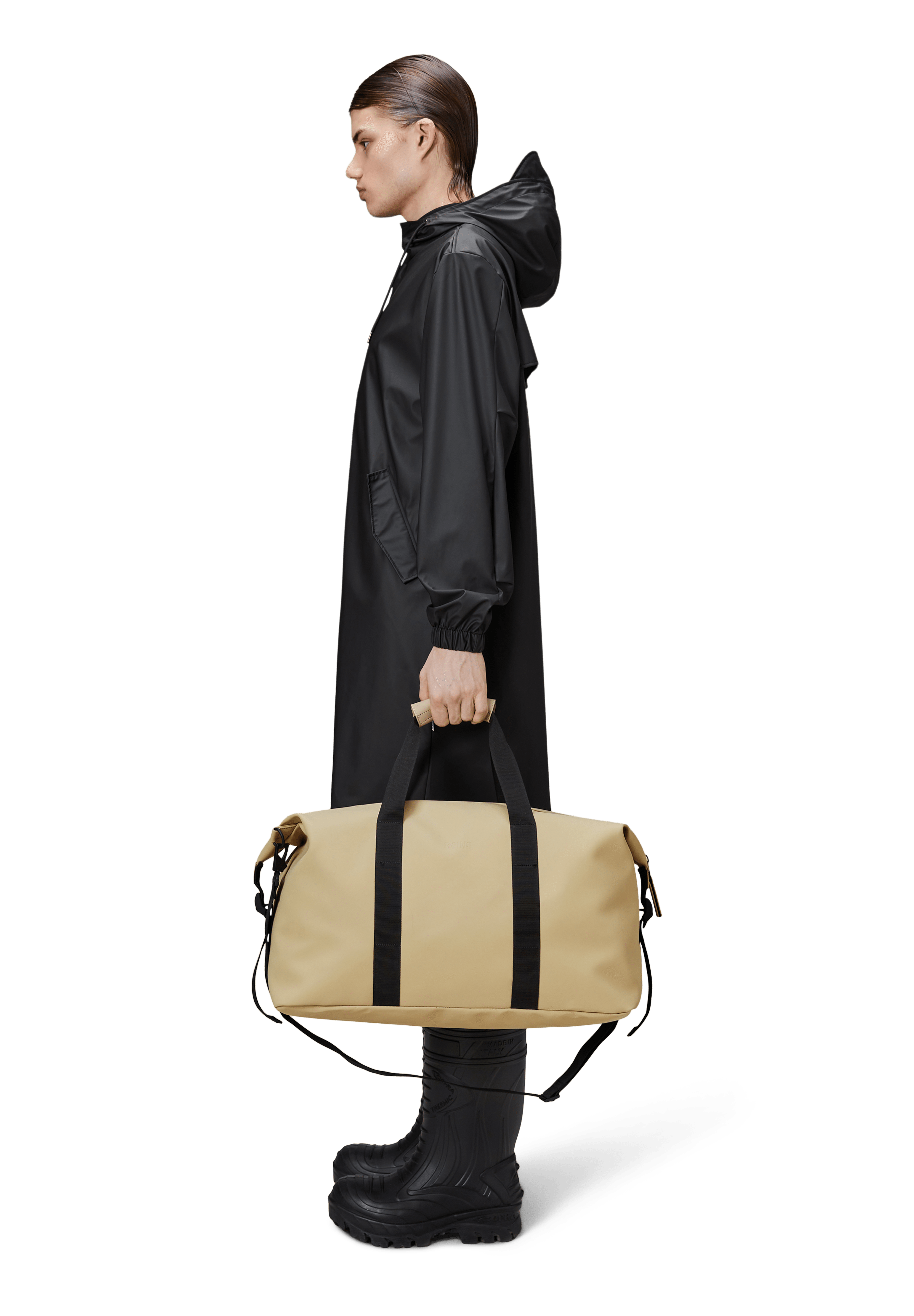 Bolso RAINS Hilo Weekend Bag Sand - ECRU