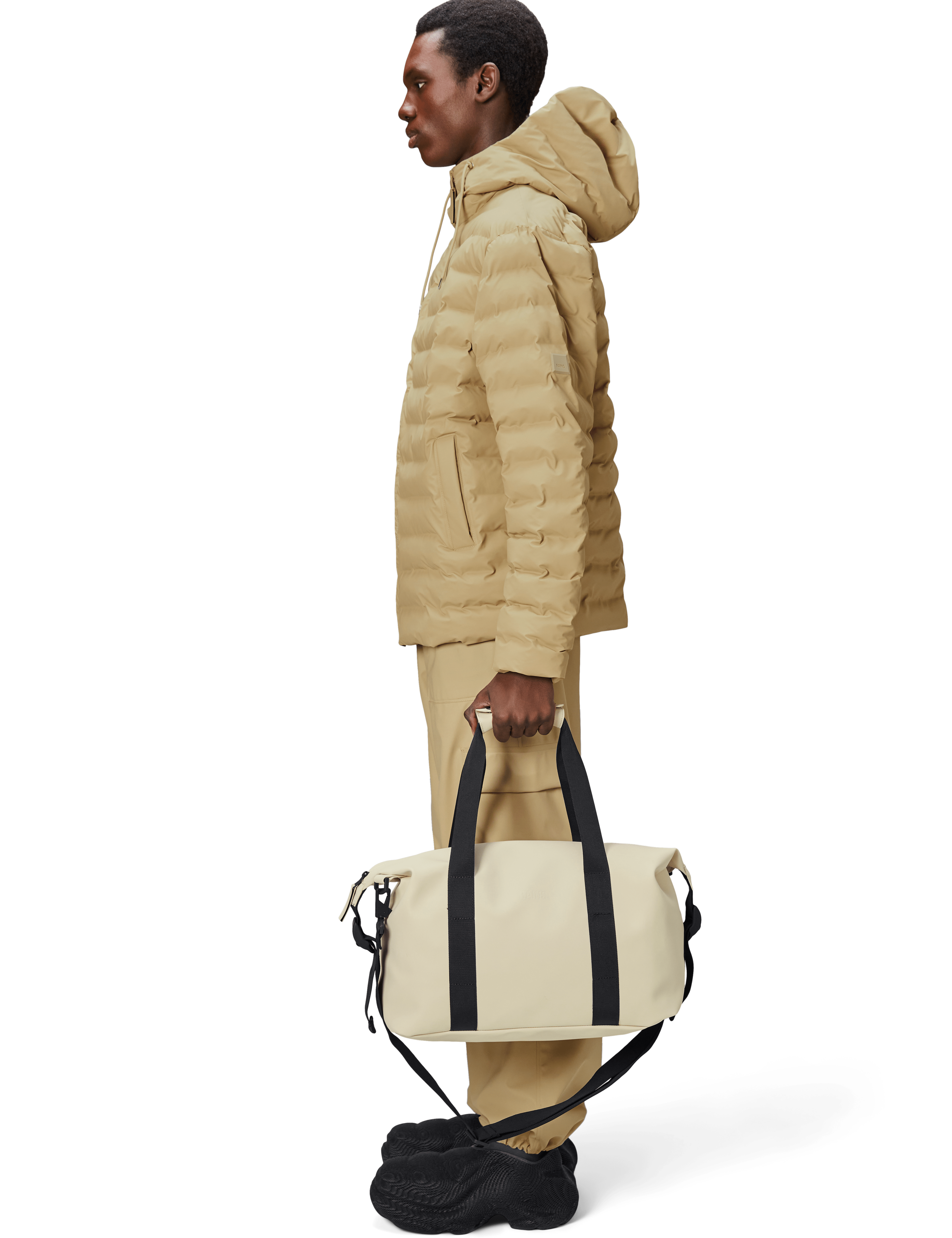 Bolso Rains Hilo Weekend Bag Small Dune - ECRU