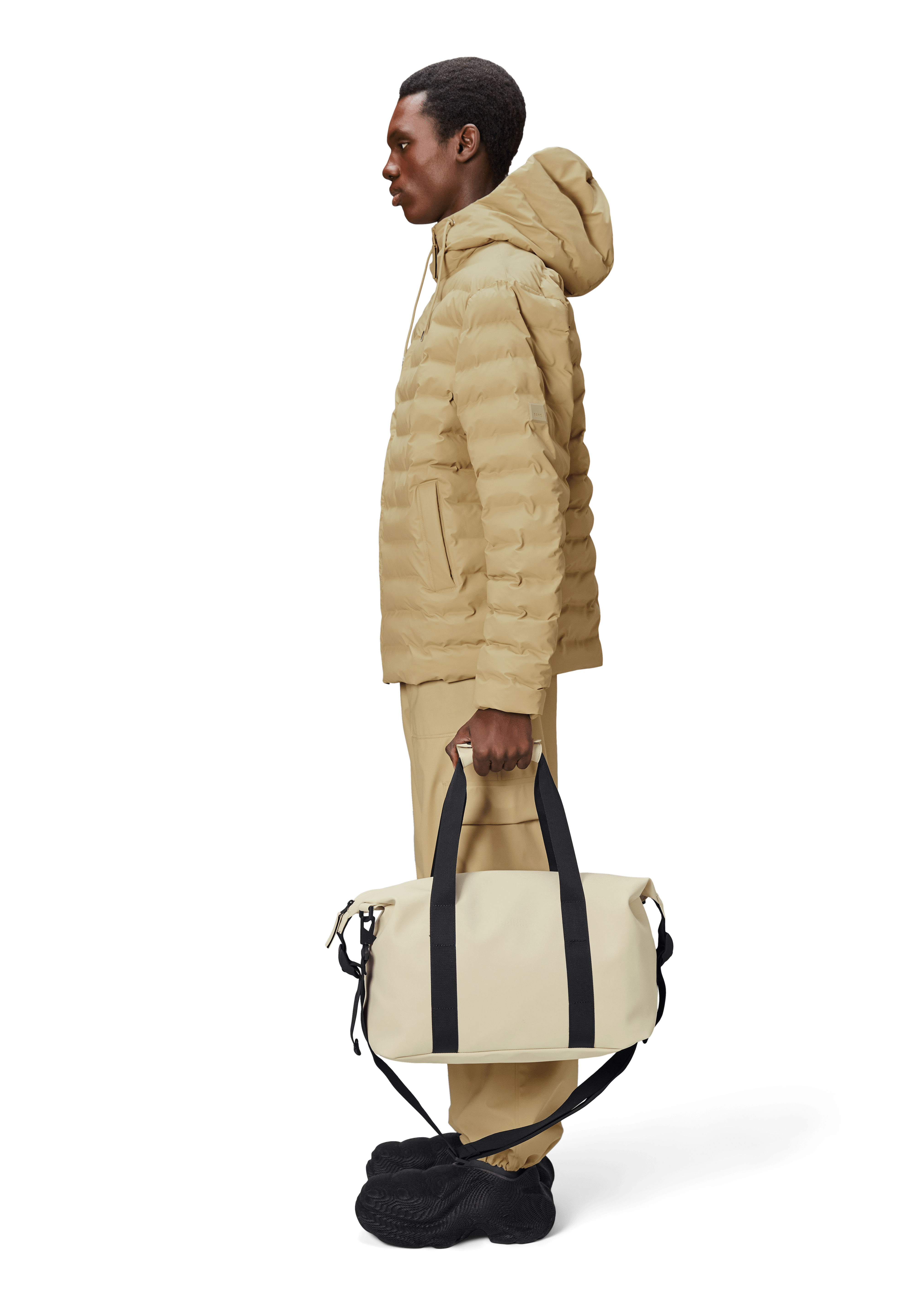 Bolso Rains Hilo Weekend Bag Small Dune - ECRU