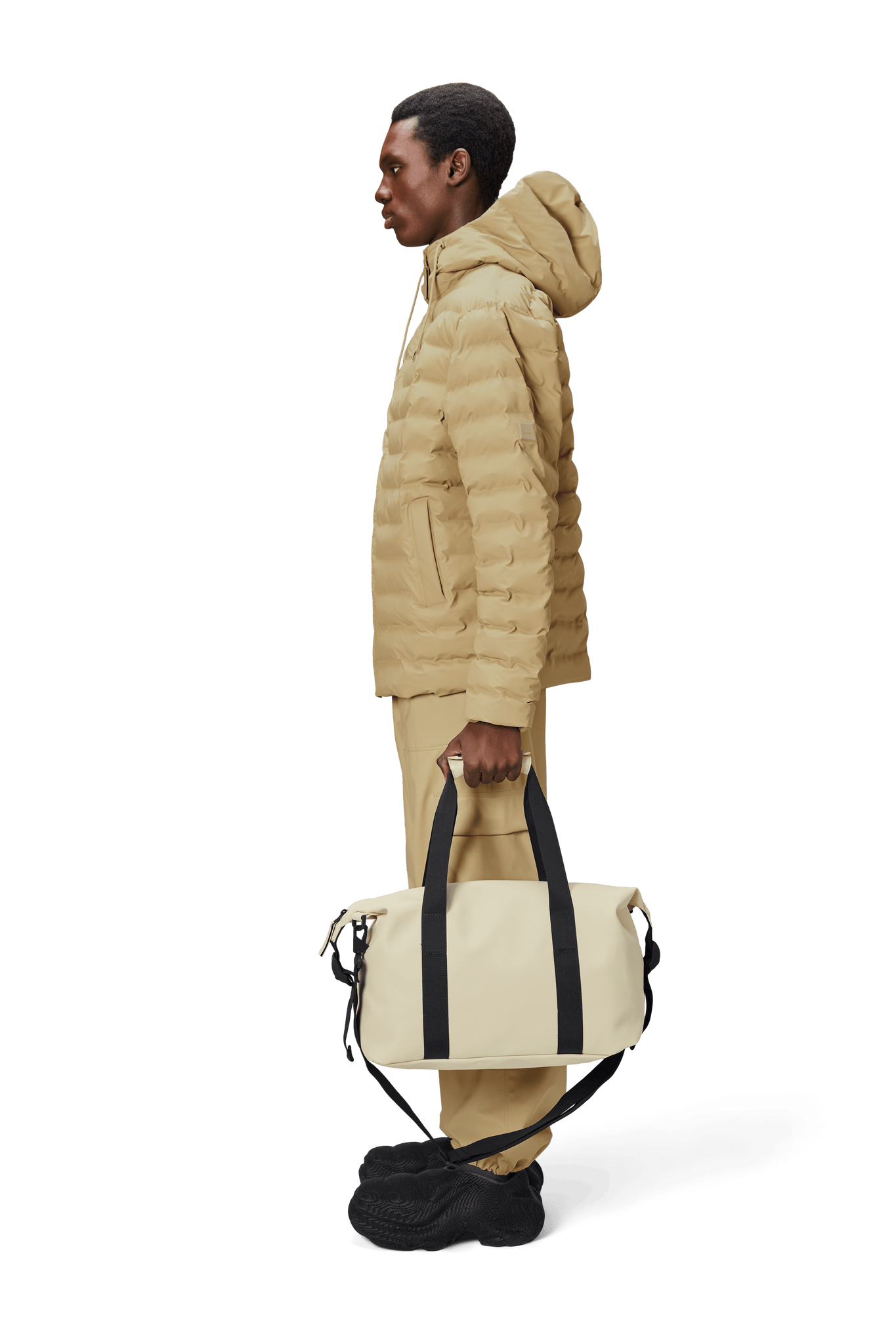 Bolso Rains Hilo Weekend Bag Small Dune - ECRU