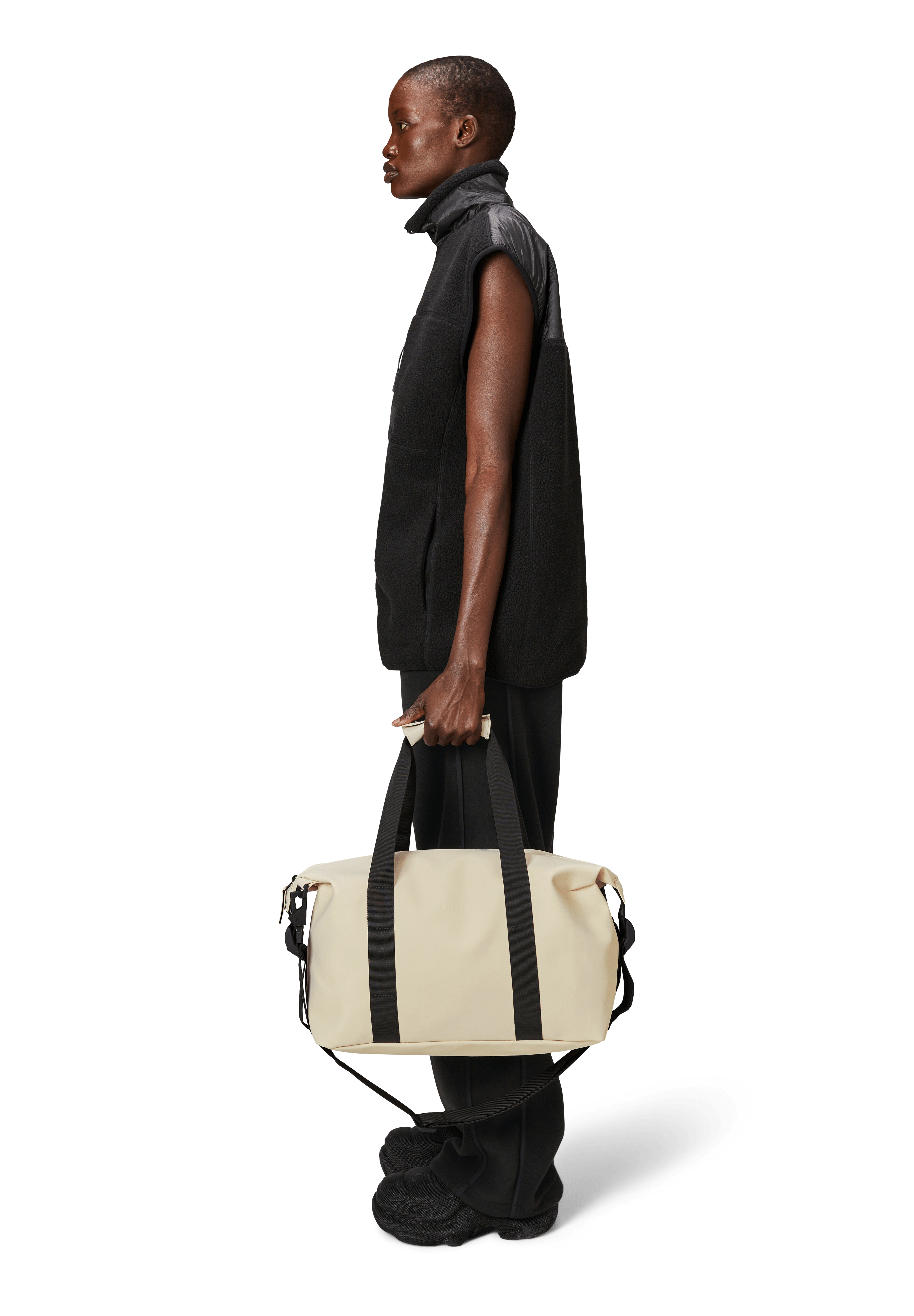 Bolso Rains Hilo Weekend Bag Small Dune - ECRU