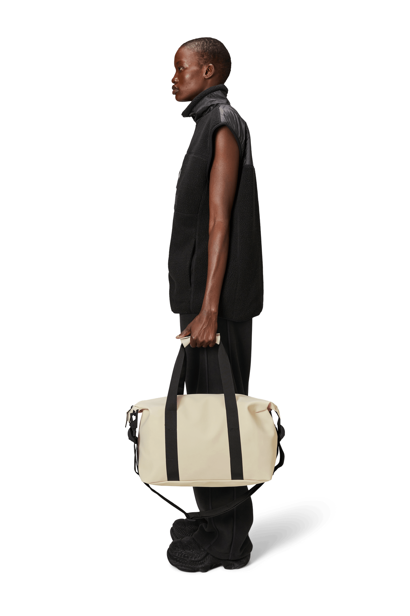 Bolso Rains Hilo Weekend Bag Small Dune - ECRU