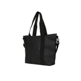 Bolso Rains Tote Bag Mini Black - ECRU