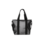 Bolso Rains Tote Bag Mini Metallic Grey - ECRU