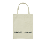 Bolso Shopper Samsøe Samsøe Luca Agate Gray - ECRU