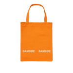 Bolso Shopper Samsøe Samsøe Luca Persimmon Orange - ECRU