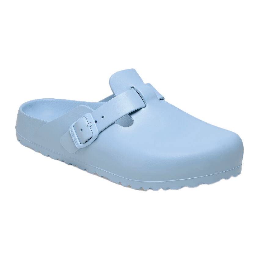 Boston Birkenstock EVA Dusty Blue - ECRU