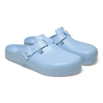 Boston Birkenstock EVA Dusty Blue - ECRU