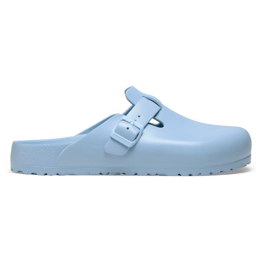 Boston Birkenstock EVA Dusty Blue - ECRU