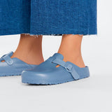 Boston Birkenstock EVA Elemental Blue - ECRU