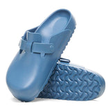 Boston Birkenstock EVA Elemental Blue - ECRU