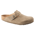 Boston Birkenstock Versión Vegana Microfibra Desert Dust Gray Taupe - ECRU